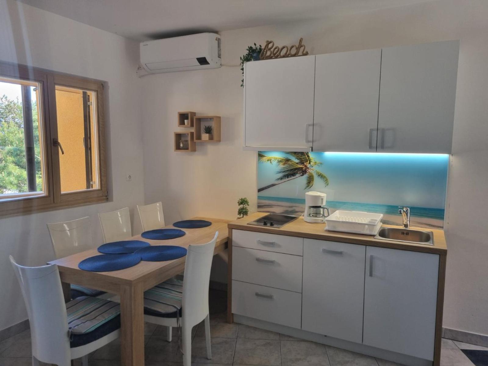 Apartments Casia Baška Eksteriør bilde